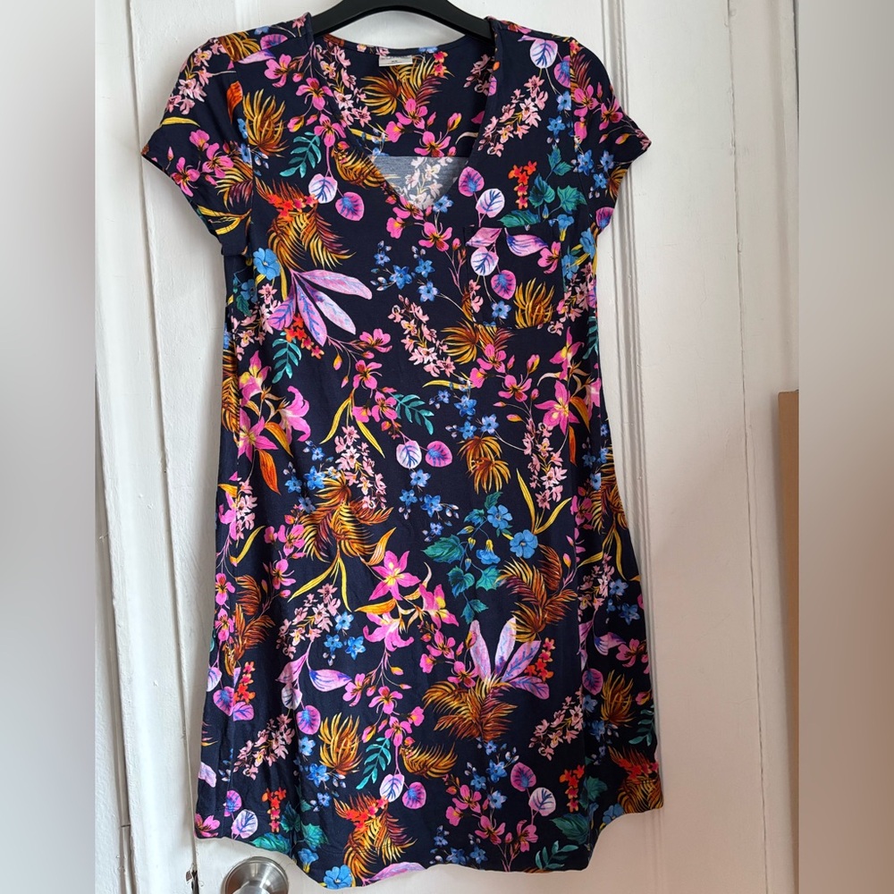 Soma Floral Short Sleeve Sleepshirt
